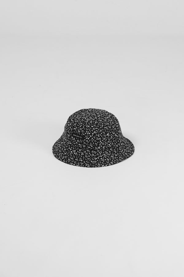 Bucket Hat - Black Floral