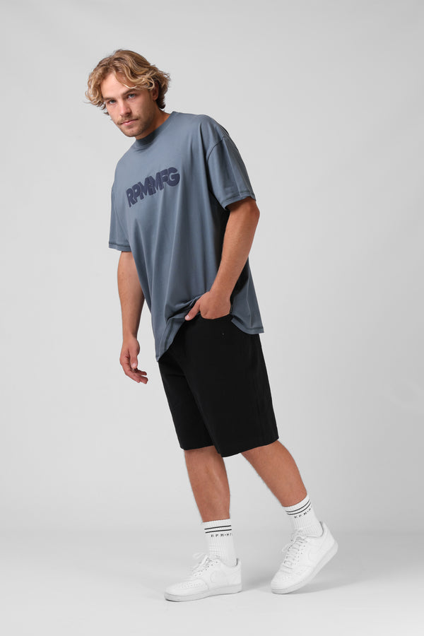 Old Skool OS Tee - Stormy Blue