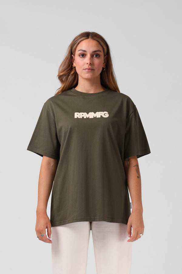 Old School OS Tee - Olive