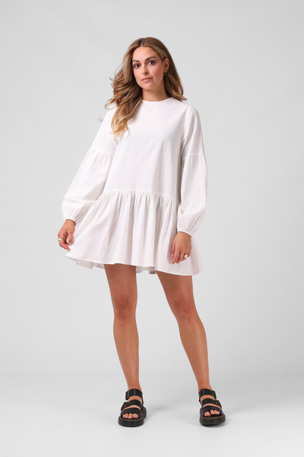 Lola Mini Dress - Off White