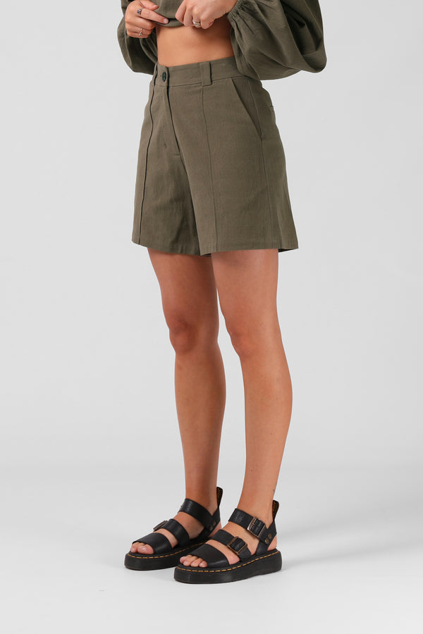 Eva Short - Khaki