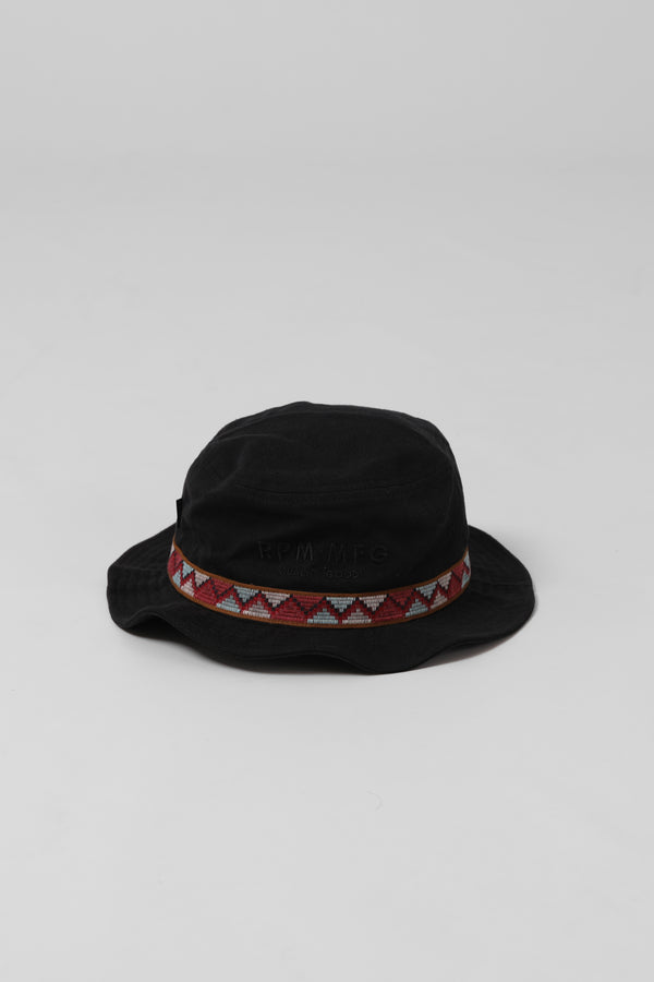 Outdoor Hemp Bucket Hat - Black