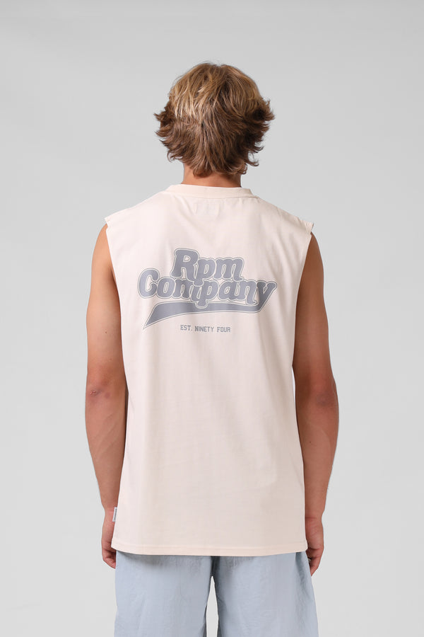 Company Muscle Tee - Vintage Cream