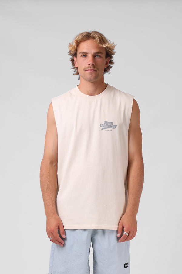 Company Muscle Tee - Vintage Cream