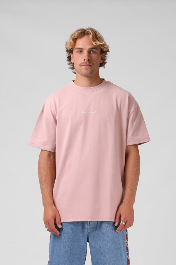 Sanded OS Tee - Blush