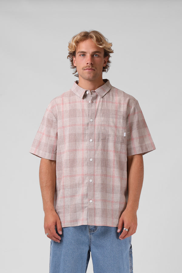 Cali Shirt - Red Plaid