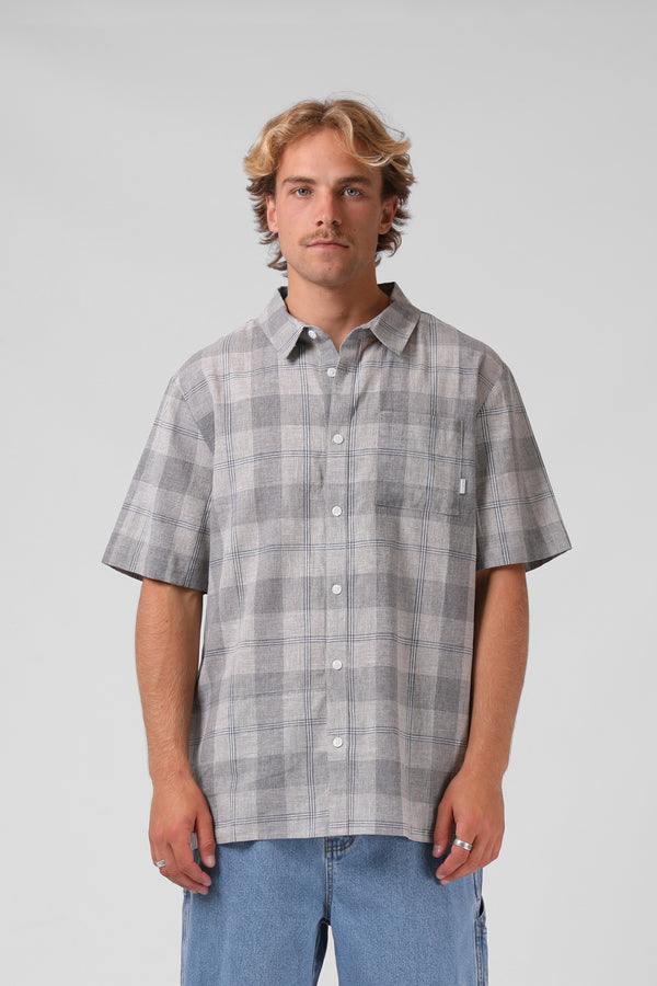 Cali Shirt - Blue Plaid