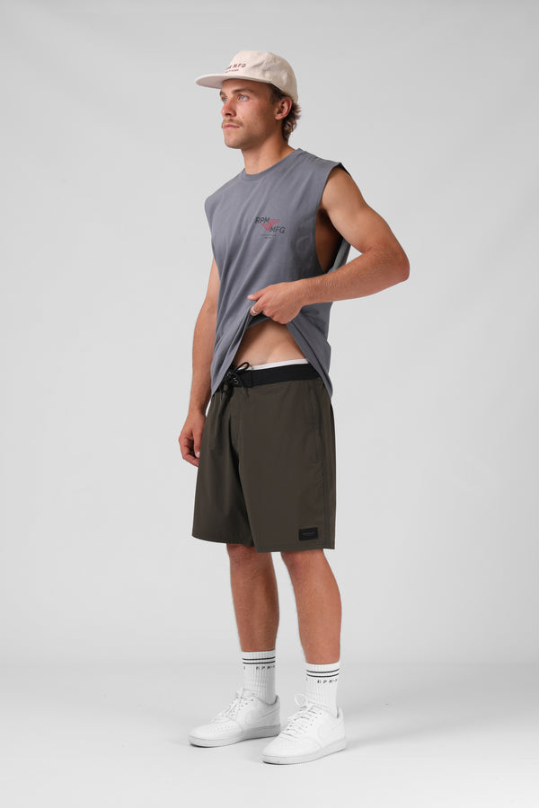 Stretch Boardshort - Khaki