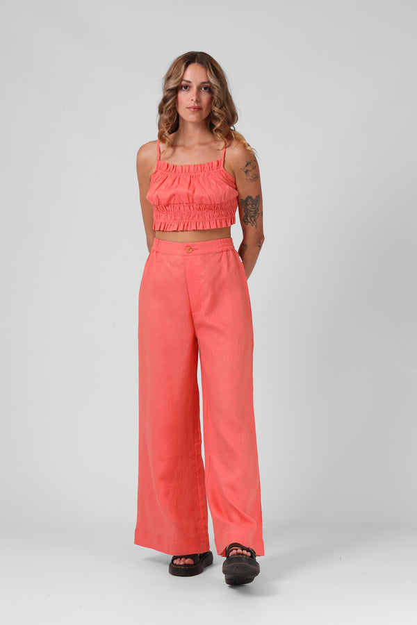 Canguu Pant - Washed Coral