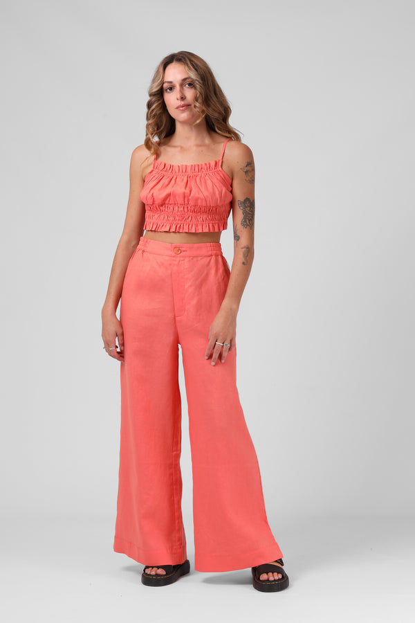 Canguu Pant - Washed Coral