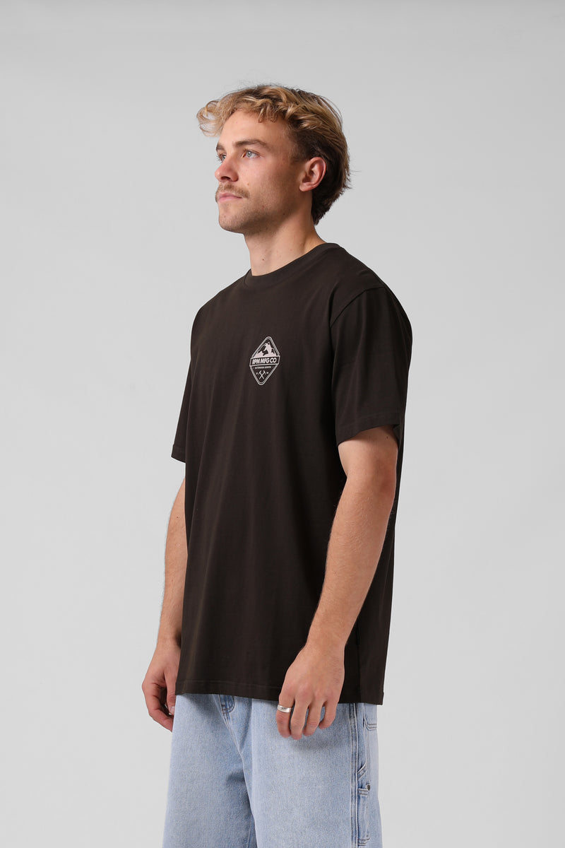 Explorer Tee - Black Coffee