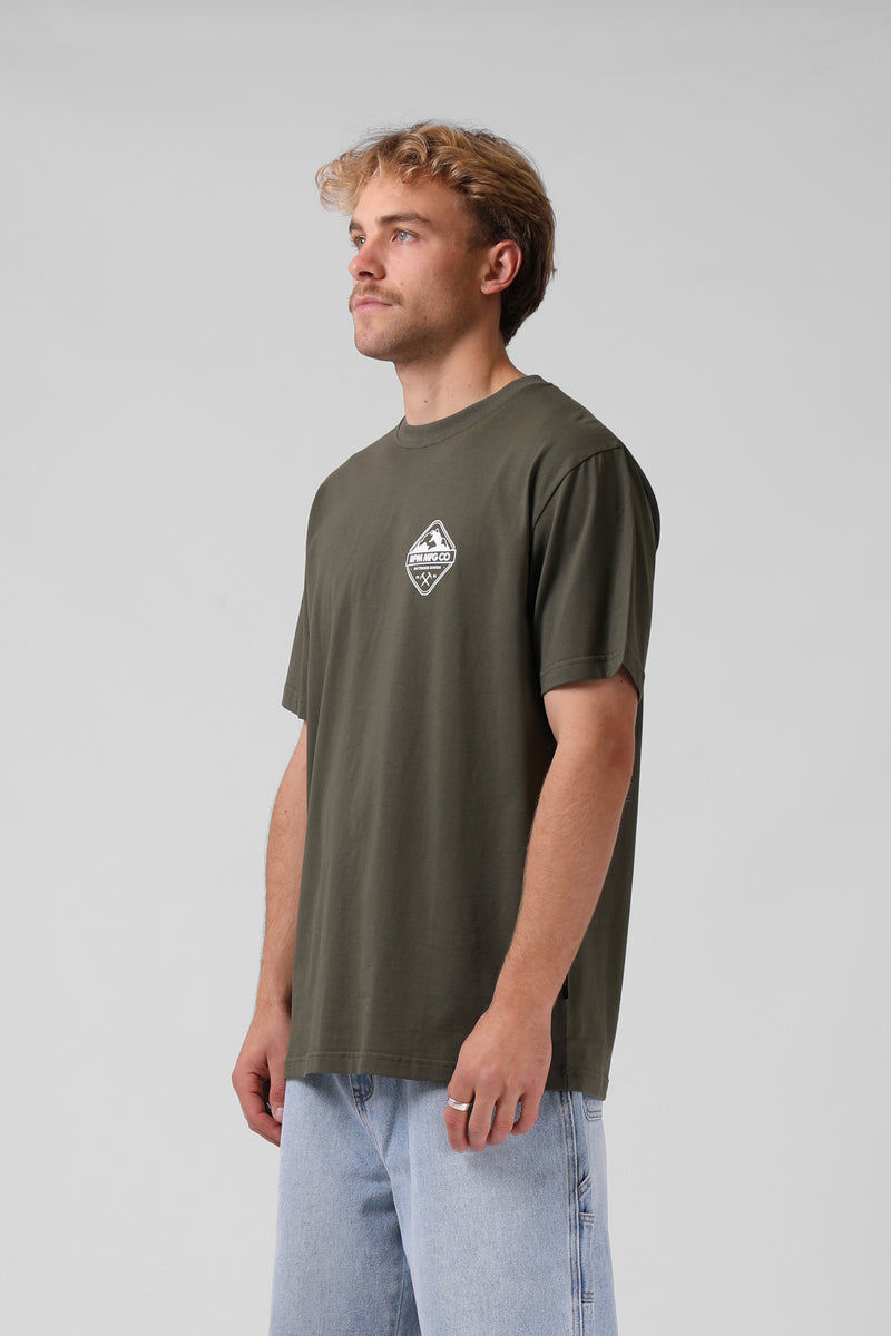 Explorer Tee - Dusty Olive