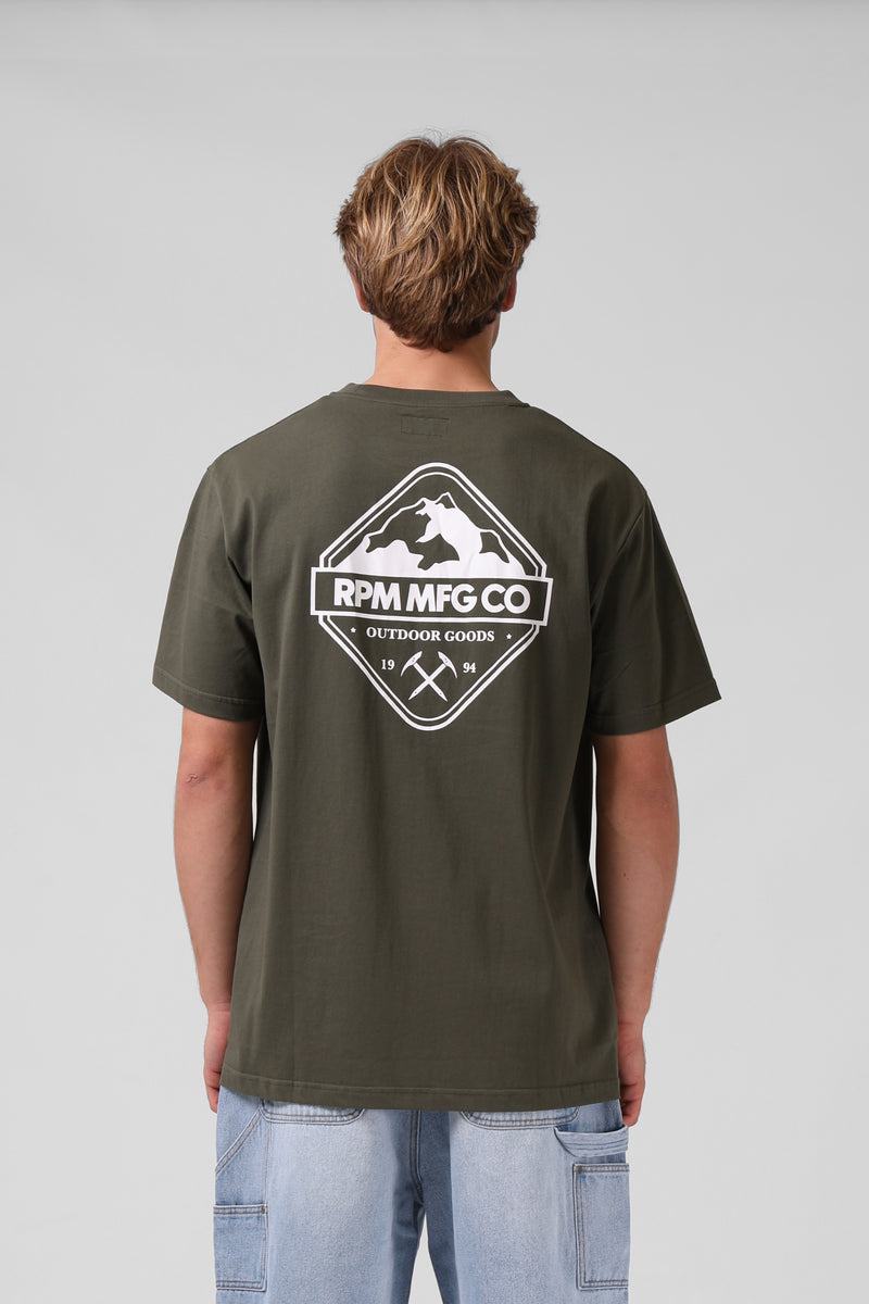 Explorer Tee - Dusty Olive