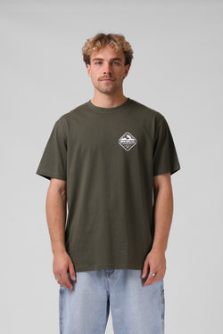 Explorer Tee - Dusty Olive