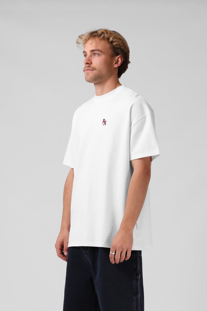 V2 Sanded OS Tee - White