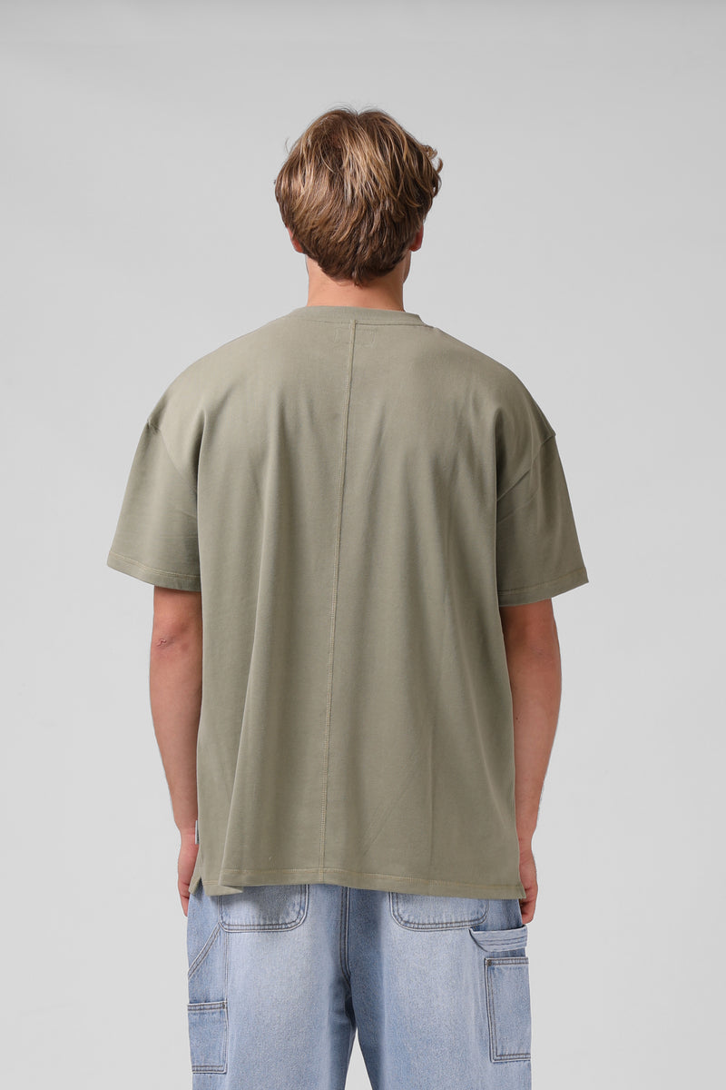 V2 Sanded OS Tee - Sage