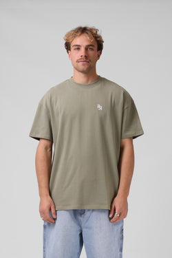 V2 Sanded OS Tee - Sage