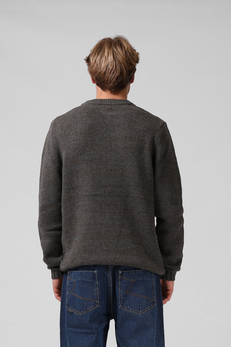 Irish Sailor Knit - Khaki Marl