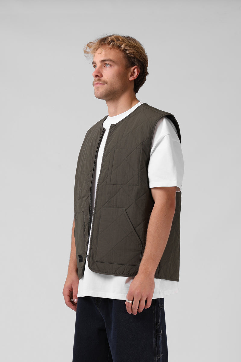 Quilted Vest - Forrest