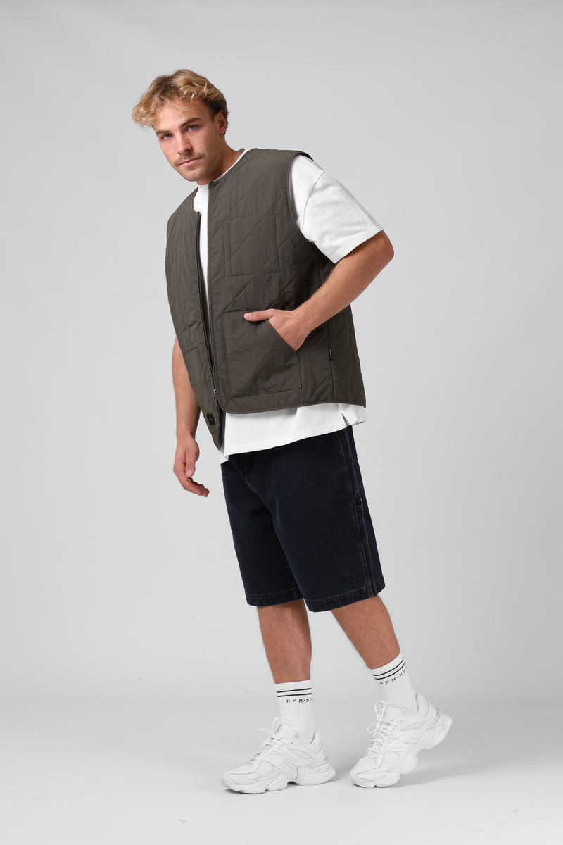 Quilted Vest - Forrest