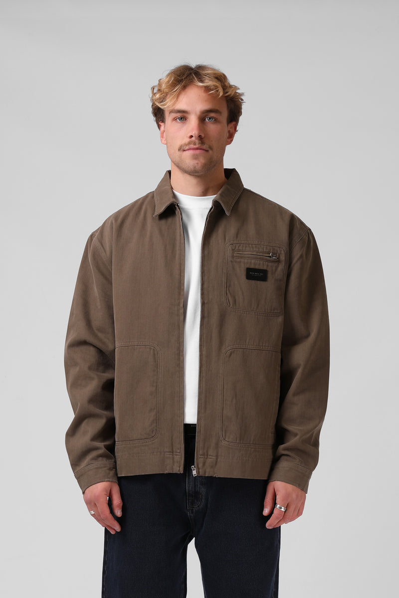 Workmans Jacket - Brown