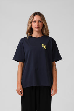 Binate Tee - Navy