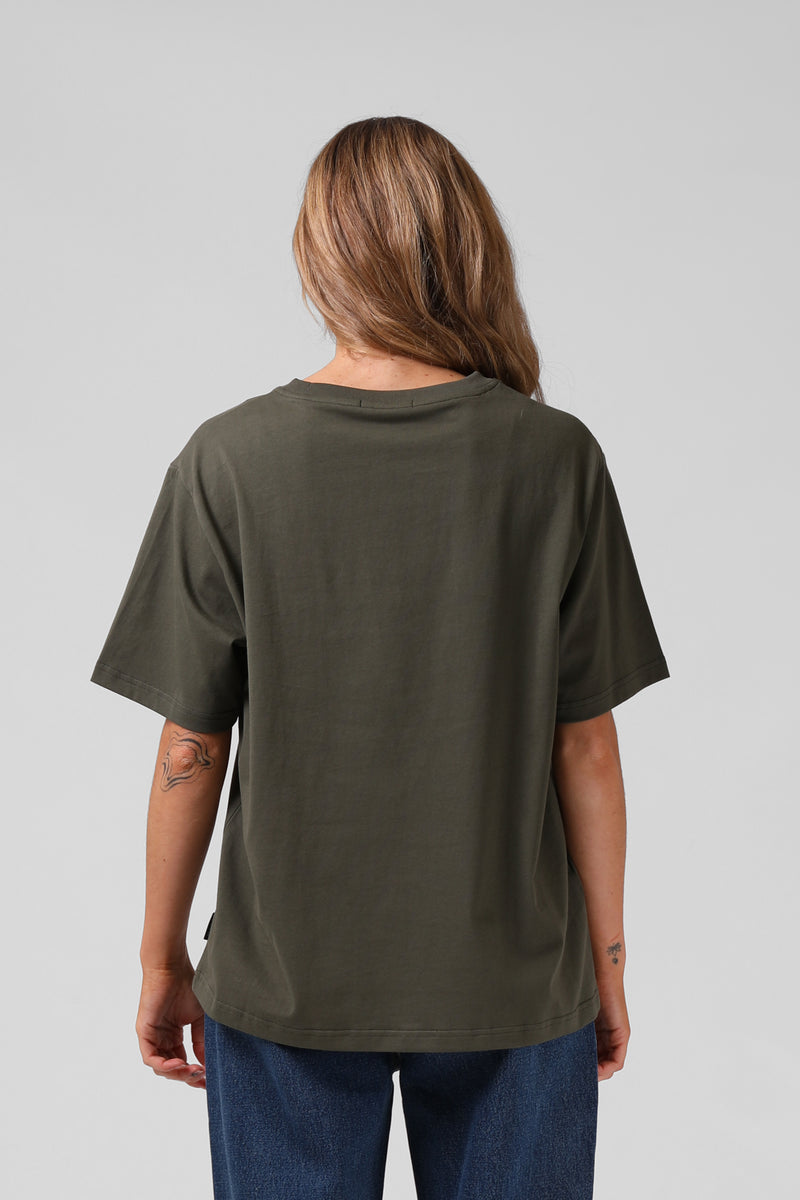 Binate Tee - Dusty Olive