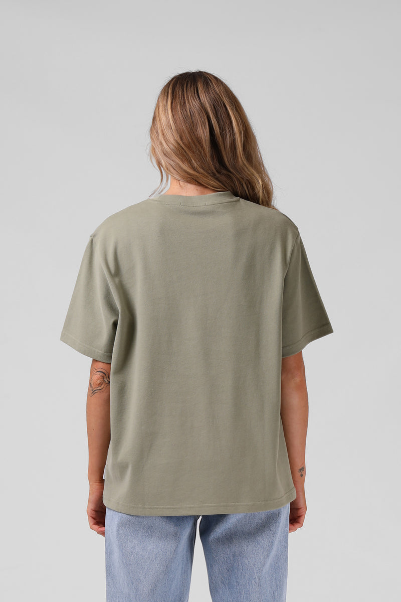 OS Sanded Tee - Sage