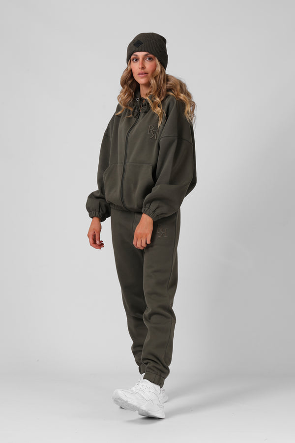 Binate Track Pant - Dusty Olive