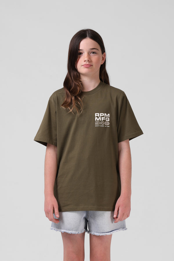 Globe Y. Tee - Olive